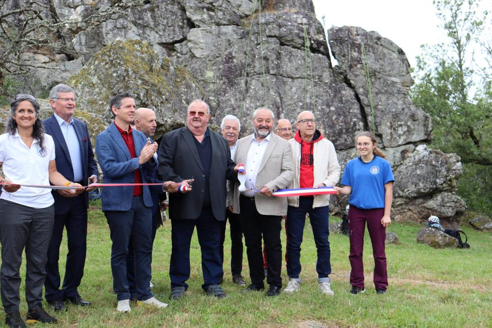 Inauguration du pôle nature à Mont-Roc