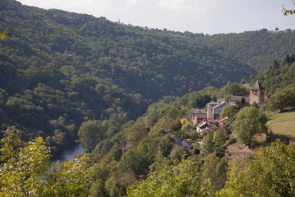 Le village de Lagarde-Viaur (photo Dominique Delpoux)