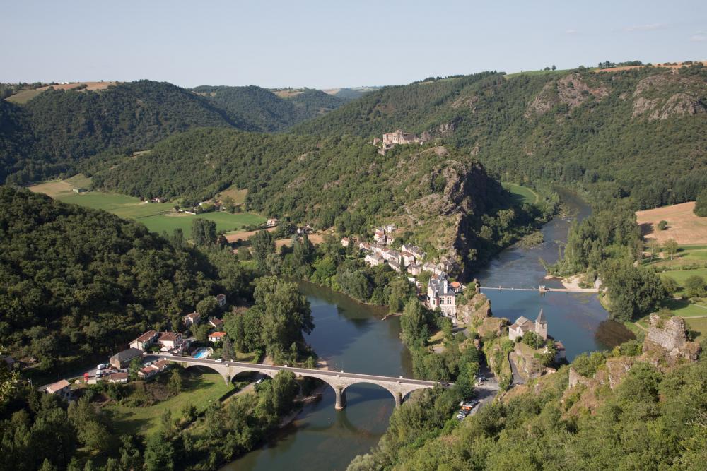 Le méandre du Tarn à Ambialet (photo Dominique Delpoux)