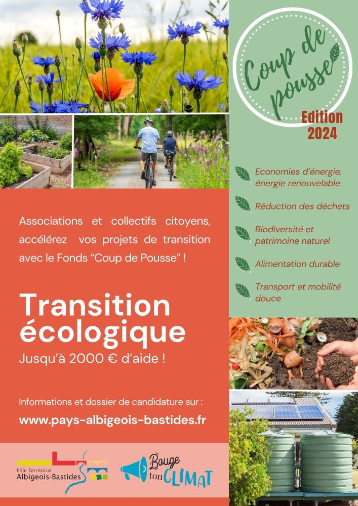 Flyer Coup de pousse 2024