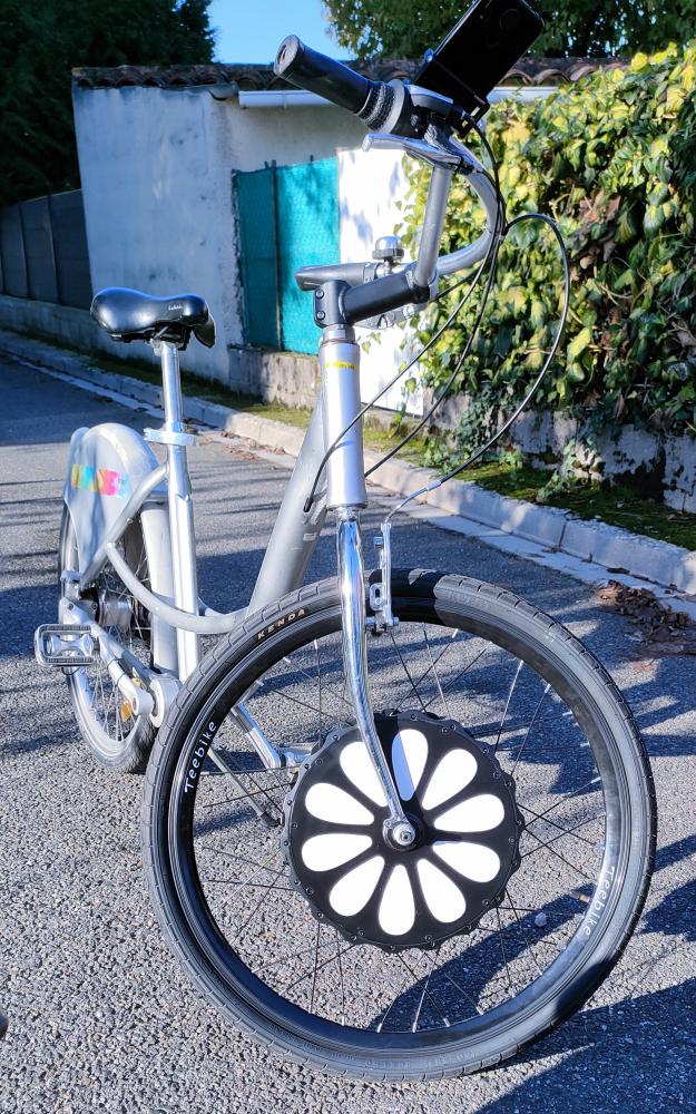 Essai roue teebike best sale
