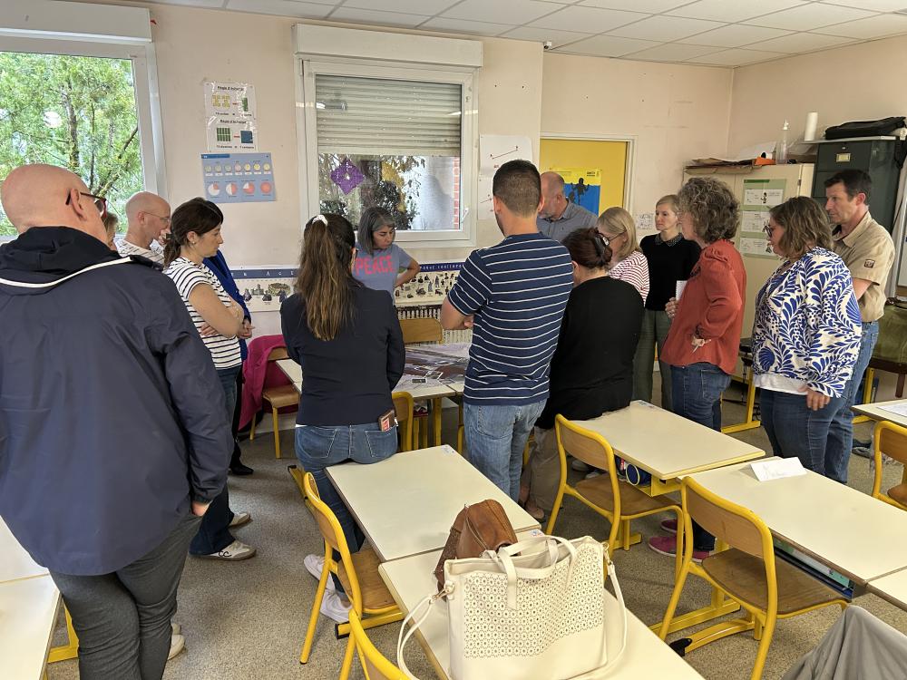 Un atelier pour repenser la cour d'école à Réalmont !