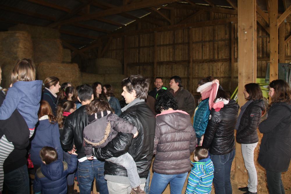 Visite à la ferme Saint Antonin de Lacalm