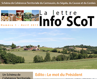 La lettre Info SCoT