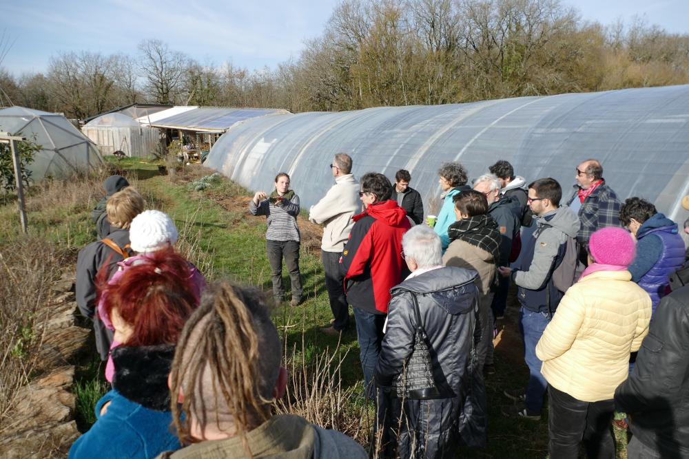 Echanges sur la permaculture au Jardin d'Emerveille