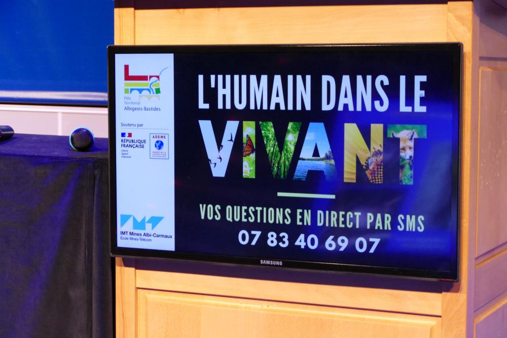 "L'humain dans le vivant" avec Gilles BOEUF