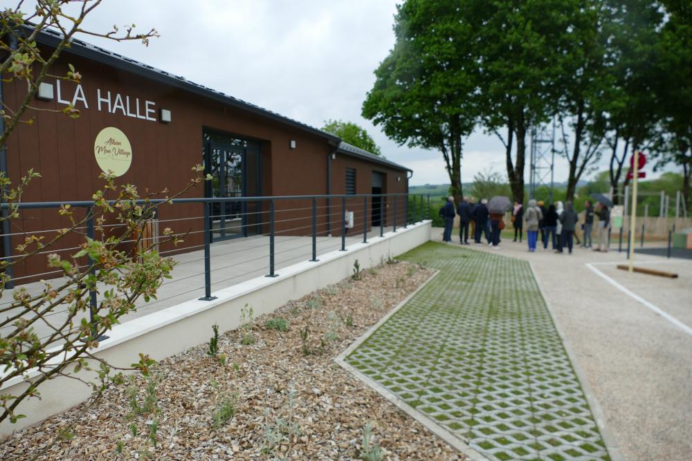 Désimperméabilisation de la place du Docteur Sans