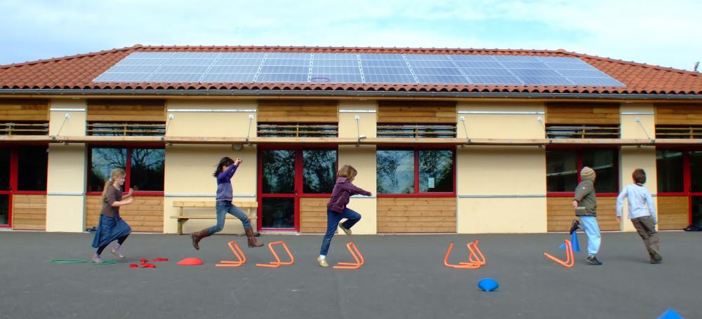Combrailles durables - Projet citoyen sur l'école de Loubeyrat (63)