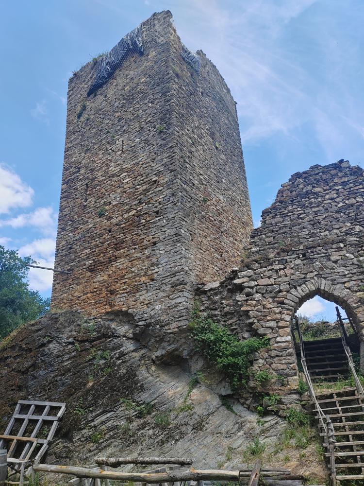 Ouvrage en pierre sèche