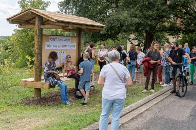 Une forêt comestible à Saint-Benoît-de-Carmaux