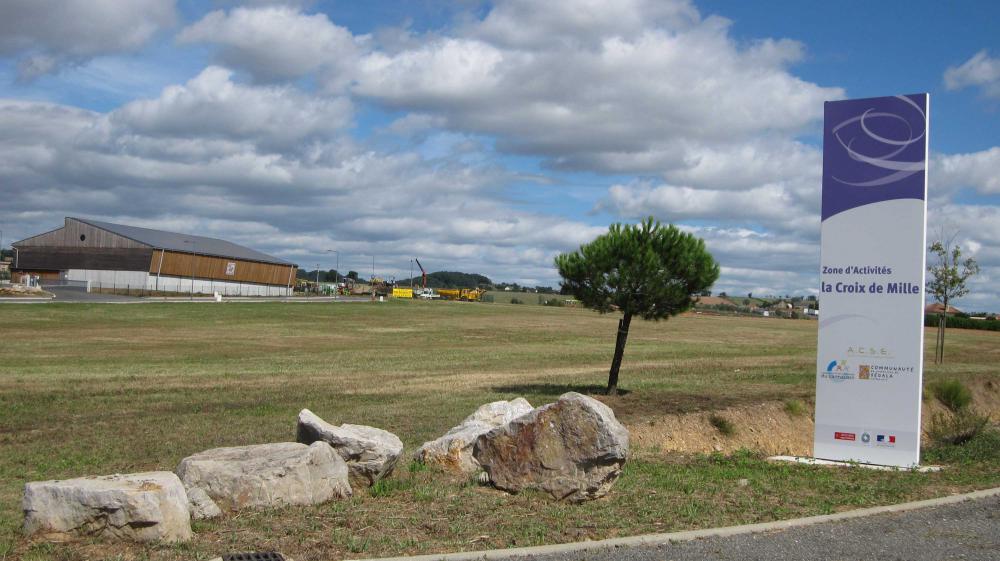 La Zone d'Activités communautaire de la Croix de Mille