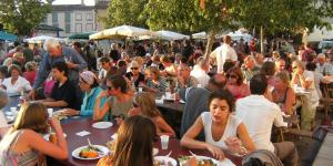 Marché nocturne des producteurs à Cordes sur Ciel