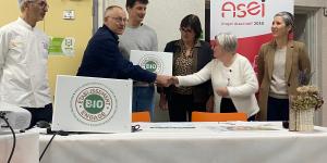 remise du label "établissement bio engagé"  ASEI de Sérénac 