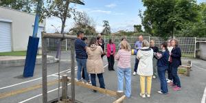 Un atelier pour repenser la cour d'école à Réalmont !